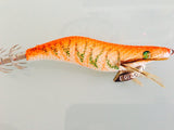 Egi-Cast Squid Jig Orange Tiger 2.5 Long cast Free Shipping